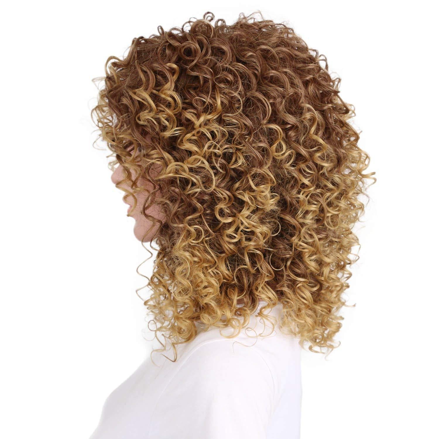 Fashionable chemical short curly hair wig Fashionable chemical short curly hair wig